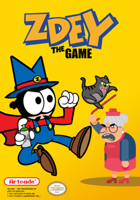 NES game Zdey The Game (for Art'Cade)